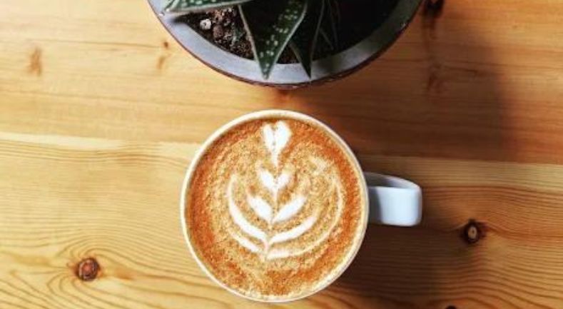 Χρώμα cafe logo