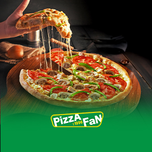 pizza fan banner